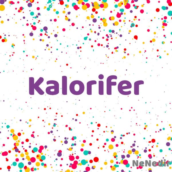 Kalorifer