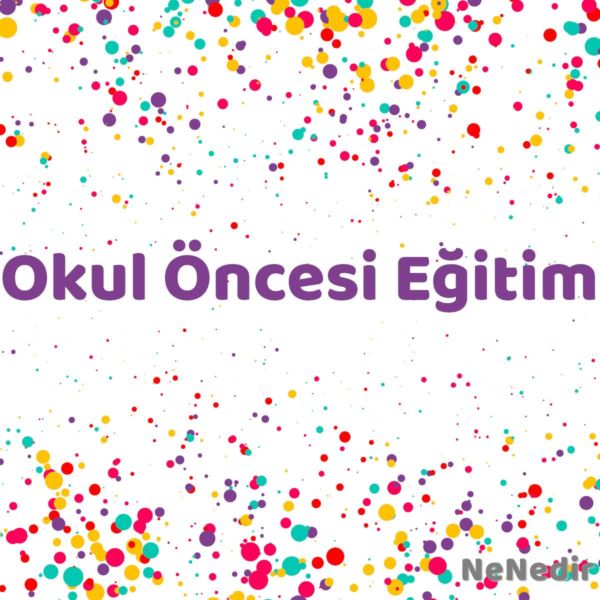 Okul Oncesi Egitim